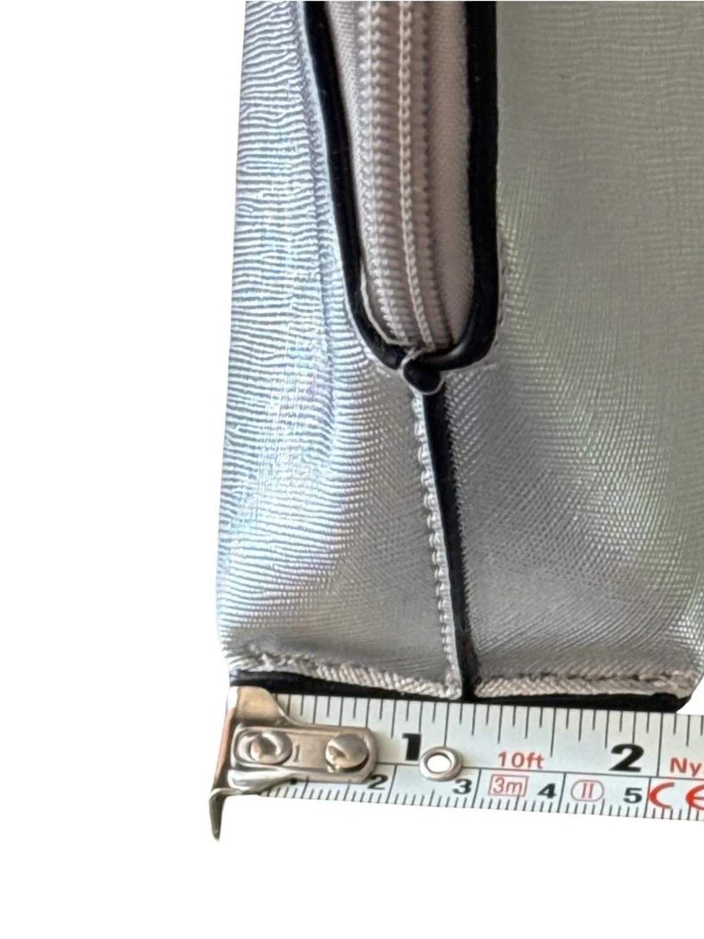 BASLER Silver Travel Cosmetic Bag